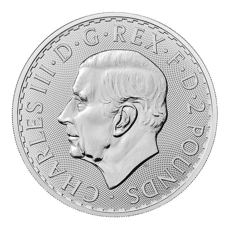 Image pour Pièce d’argent Britannia de 1 oz à l’effigie du roi Charles (2023) à partir de Métaux précieux TD